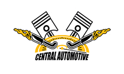 A logo of central automotive