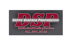 A logo for deppe surface preparation