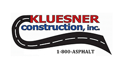A logo of kluesner construction, inc.