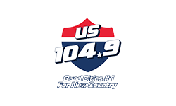 A logo for us 1 0 4. 9 radio station